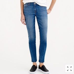 J Crew toothpick cone denim jean